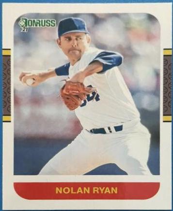 Nolan Ryan #225 Baseball Cards 2021 Panini Donruss