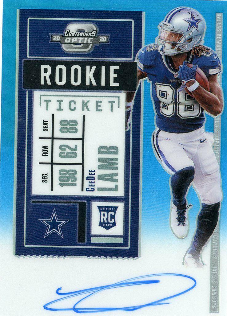 Sale Panini Sports Cards Dallas Cowboys Contenders Optic Rc