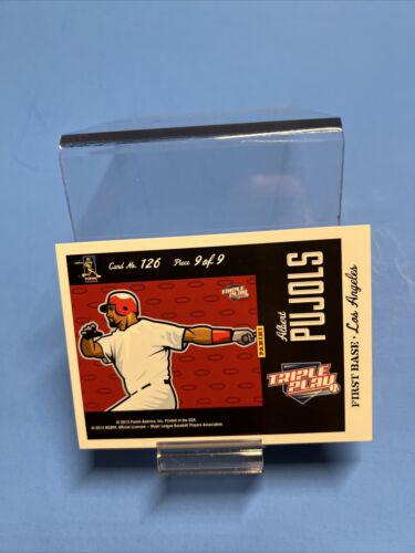 Albert Pujols #126 Baseball Cards 2012 Panini Triple Play