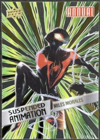 Miles Morales #48 Marvel 2023 Upper Deck Annual Suspended Animation