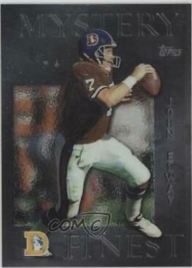 John Elway [Silver] #M10 Football Cards 1997 Topps Mystery Finest