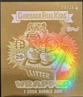 Wrapper [Gold] #23 Garbage Pail Kids 2024 Game Over