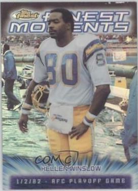 Kellen Winslow [Refractor] #FM5 Football Cards 2000 Topps Finest Moments