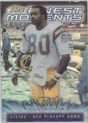 Kellen Winslow [Refractor] #FM5 Football Cards 2000 Topps Finest Moments Prices