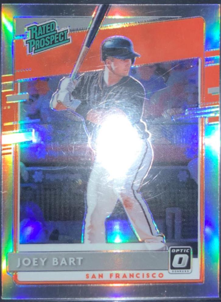 Joey Bart [Holo] #RP-16 Baseball Cards 2020 Panini Donruss Optic Rated Prospects