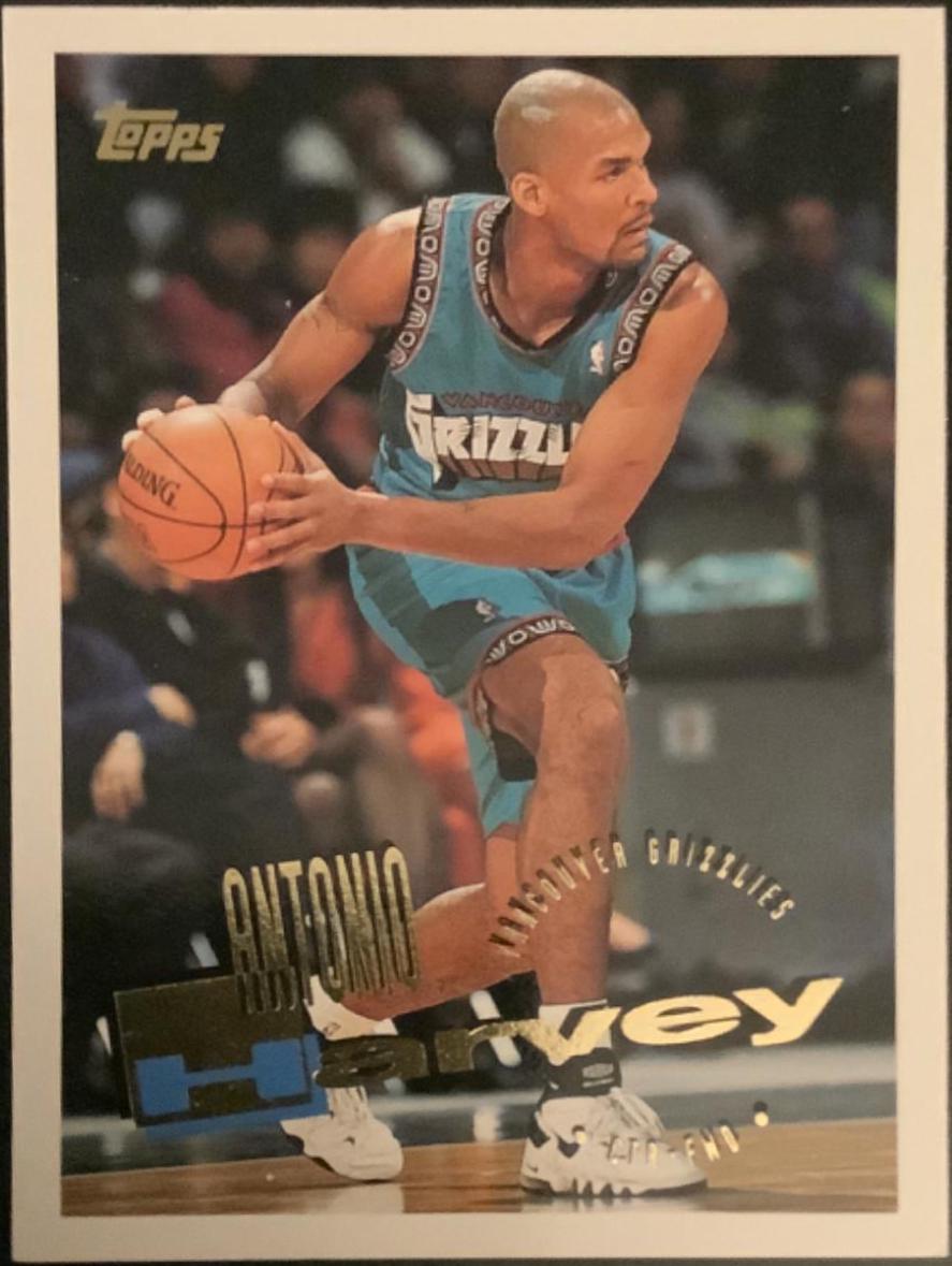 Antonio Harvey #236 Basketball Cards 1996 Topps