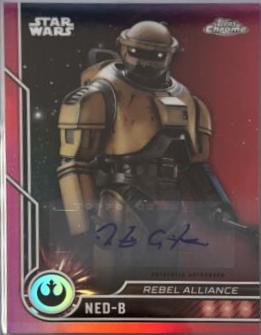 NED-B [Red Refractor] #18 Star Wars 2023 Topps Chrome