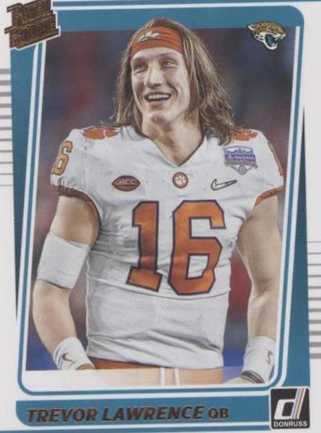 2021 Donruss Trevor Lawrence Rated Rookie RC #251 SGC 10 good Jaguars