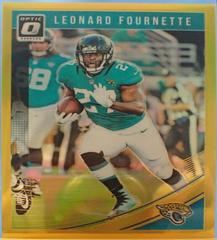 Leonard Fournette [Gold] #47 Football Cards 2018 Donruss Optic Prices