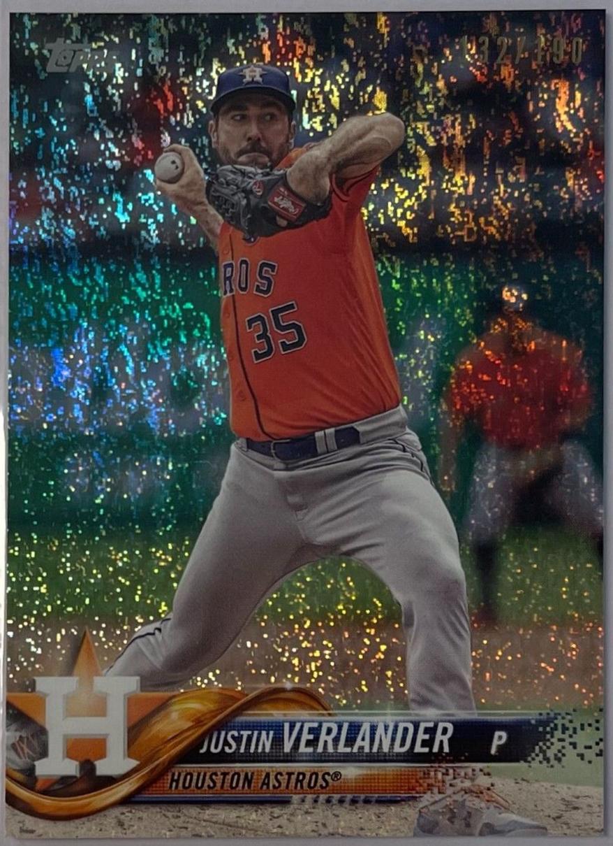 Justin Verlander [Foilboard] 650 Prices 2018 Topps Complete Set