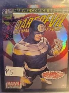 Bullseye [Cosmic] #VI15 Marvel 2023 Upper Deck Platinum Cover Variant