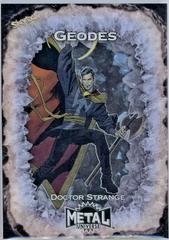 Doctor Strange #G-9 2024 SkyBox Metal Universe Avengers Geodes Prices