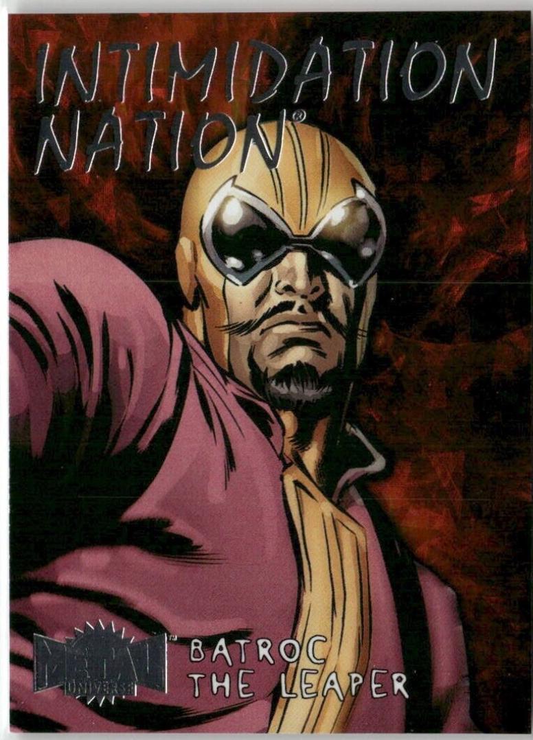 Batroc the Leaper #IN46 2024 SkyBox Metal Universe Avengers Intimidation Nation