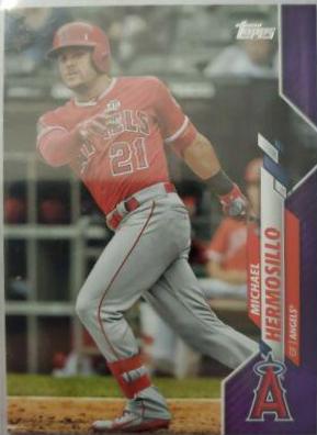 Michael Hermosillo [Purple] #U-103 Baseball Cards 2020 Topps Update