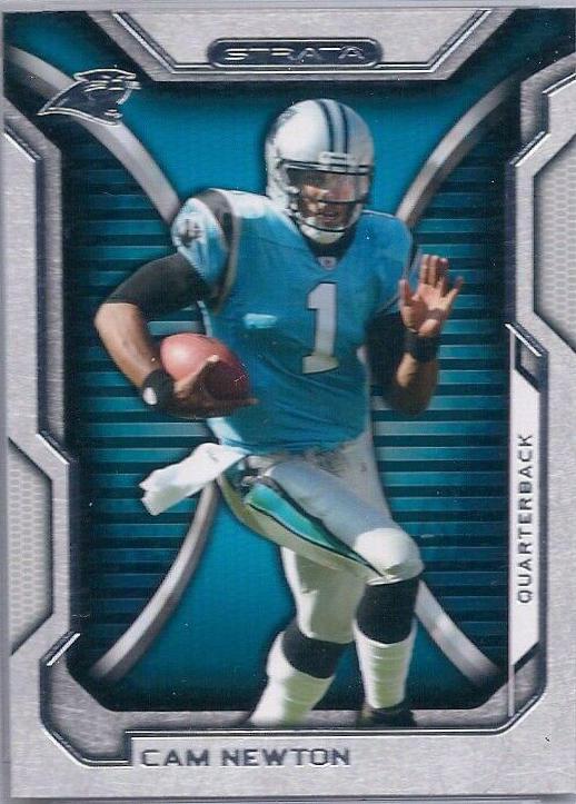 Cam Newton #80 Football Cards 2012 Topps Strata