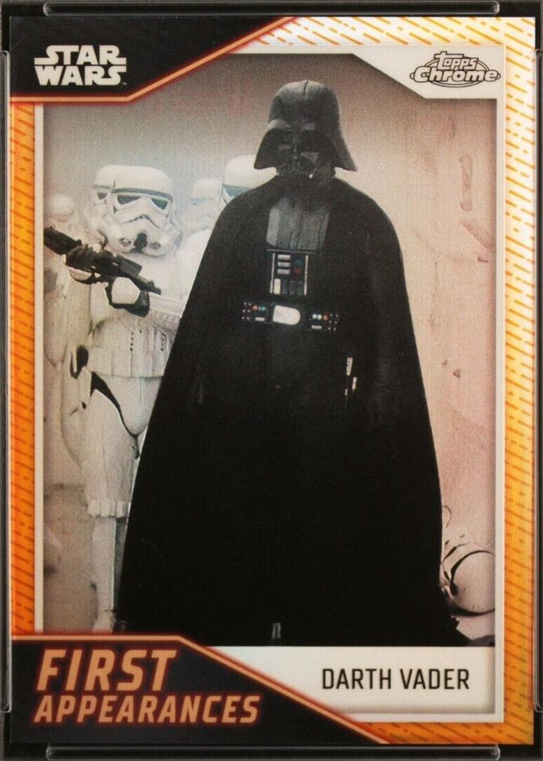 Darth Vader [Orange Refractor] #15 Star Wars 2023 Topps Chrome