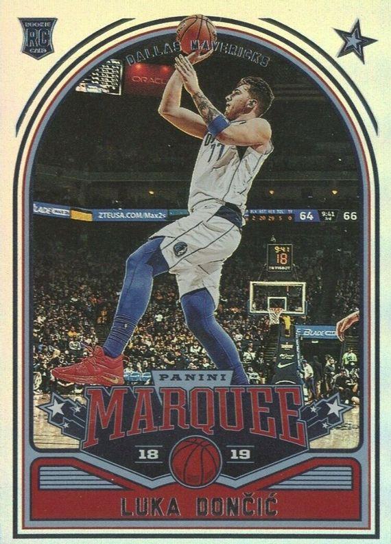 LUKA DONCIC 2018 PANINI CHRONICLES cheapest #255 MARQUEE HOLOFOIL ROOKIE RC PSA 9