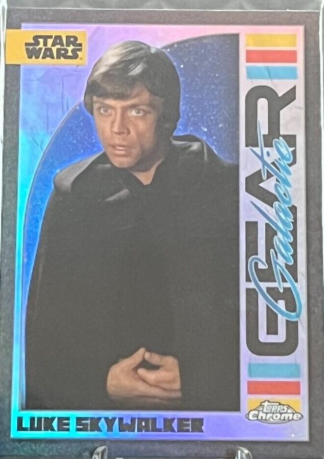 Luke Skywalker #GG-5 Star Wars 2024 Topps Chrome Galactic Gear