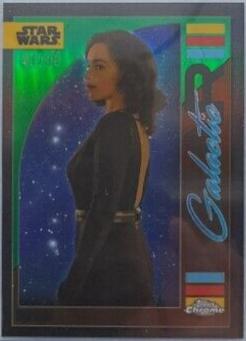 Qi'ra [Kashyyyk Green Refractor] #GG-13 Star Wars 2024 Topps Chrome Galactic Gear