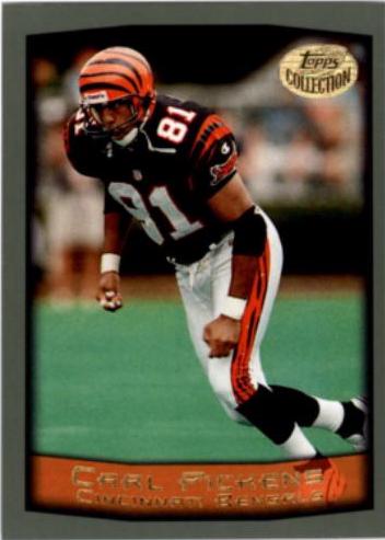 Carl Pickens [Collection] #119 Football Cards 1999 Topps