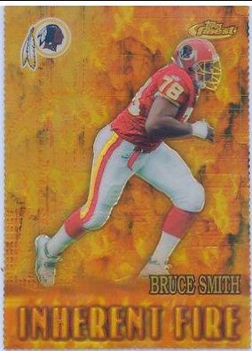 Bruce Smith, Courtney Brown [Gold Refractor] #183 Football Cards 2000 Topps Finest