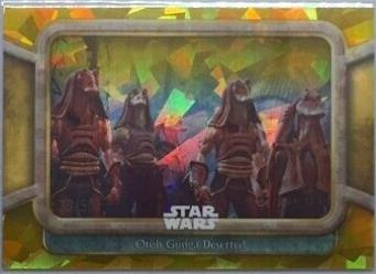 Otoh Gunga Deserted [Gold] #68 Star Wars 2024 Topps Chrome Sapphire