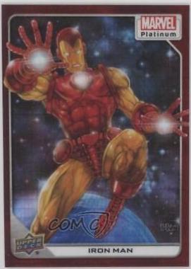 Iron Man [Red Prism] #123 Marvel 2023 Upper Deck Platinum