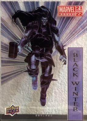 Black Winter #8 Marvel 2021 Upper Deck Annual Suspended Animation