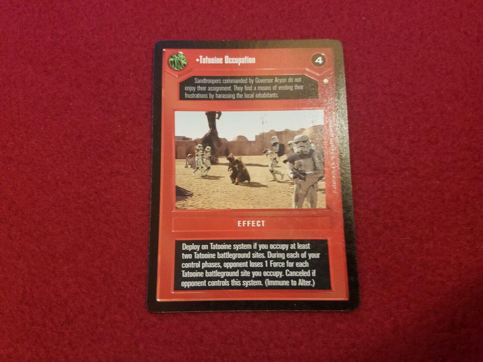 Tatooine Occupation [Limited] Star Wars CCG Special Edition