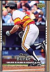 Chris Burke #222 Baseball Cards 2007 Upper Deck First Edition