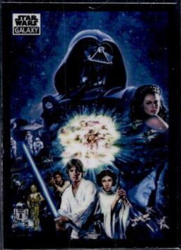 The Skywalkers [Refractor] #18 Star Wars 2022 Topps Galaxy Chrome