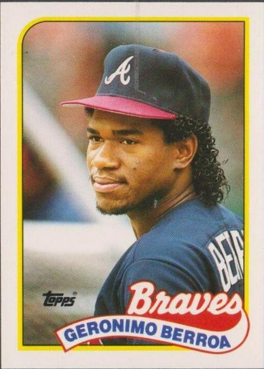 Geronimo Berroa #10T Baseball Cards 1989 Topps Traded