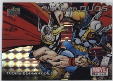 Thor / Beta Ray Bill #PD5 Marvel 2023 Upper Deck Platinum Duos