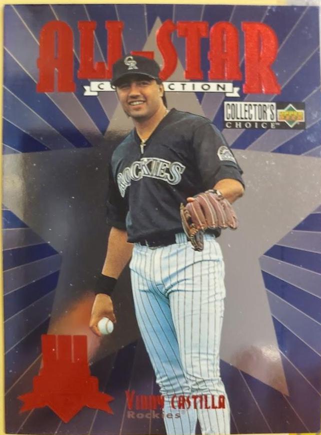 Vinny Castilla #39 Baseball Cards 1997 Collector's Choice All Star Connection