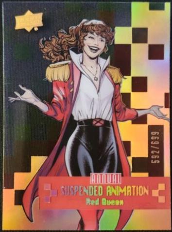 Red Queen #11 Marvel 2022 Upper Deck Annual Suspended Animation