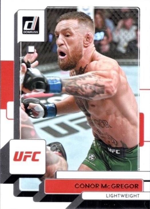 Carte Panini UFC 246 Conor McGregor - Édition Limitée 05/49 - Avec Vraie Goutte De Sang Du Combat - Presque Neuve