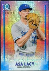 Asa Lacy [Blue Refractor] #DG-3 Baseball Cards 2021 Bowman Chrome Mega Box Mojo Dawn of Glory Prices