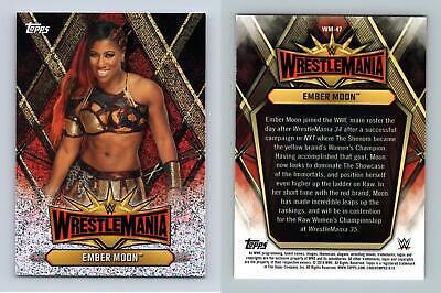 Ember Moon #WM-47 Wrestling Cards 2019 Topps WWE Champions Wrestlemania