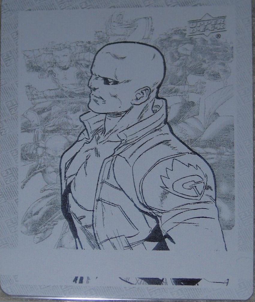 Drax [Printing Plate] #21 Marvel 2021 Upper Deck Annual