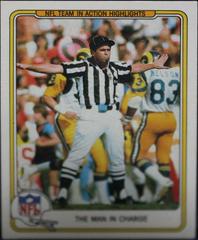 The Man in Charge #78 Football Cards 1982 Fleer Team Action Prices