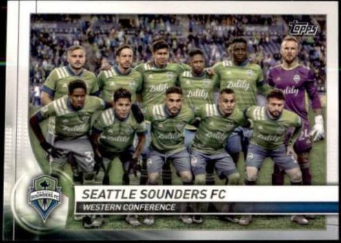 Seattle Sounders FC #137 Soccer Cards 2020 Topps MLS