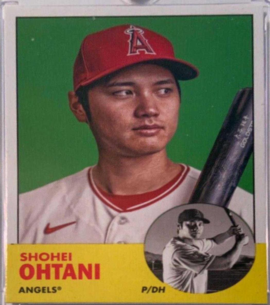 Shohei Ohtani [Color Swap] #1 Baseball Cards 2022 Topps Archives