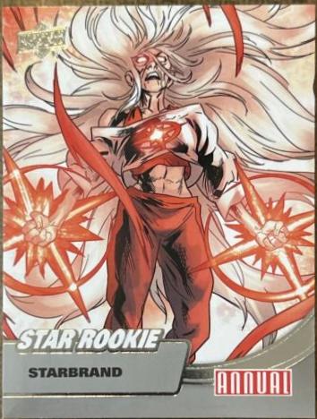 Starbrand #SR-4 Marvel 2022 Upper Deck Annual Star Rookies