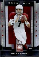 Matt Leinart [Status] #4 Football Cards 2008 Panini Donruss Elite Prices