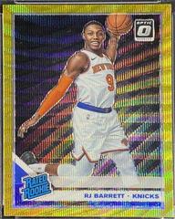 RJ Barrett [Gold] #178 Basketball Cards 2019 Panini Donruss Optic Prices