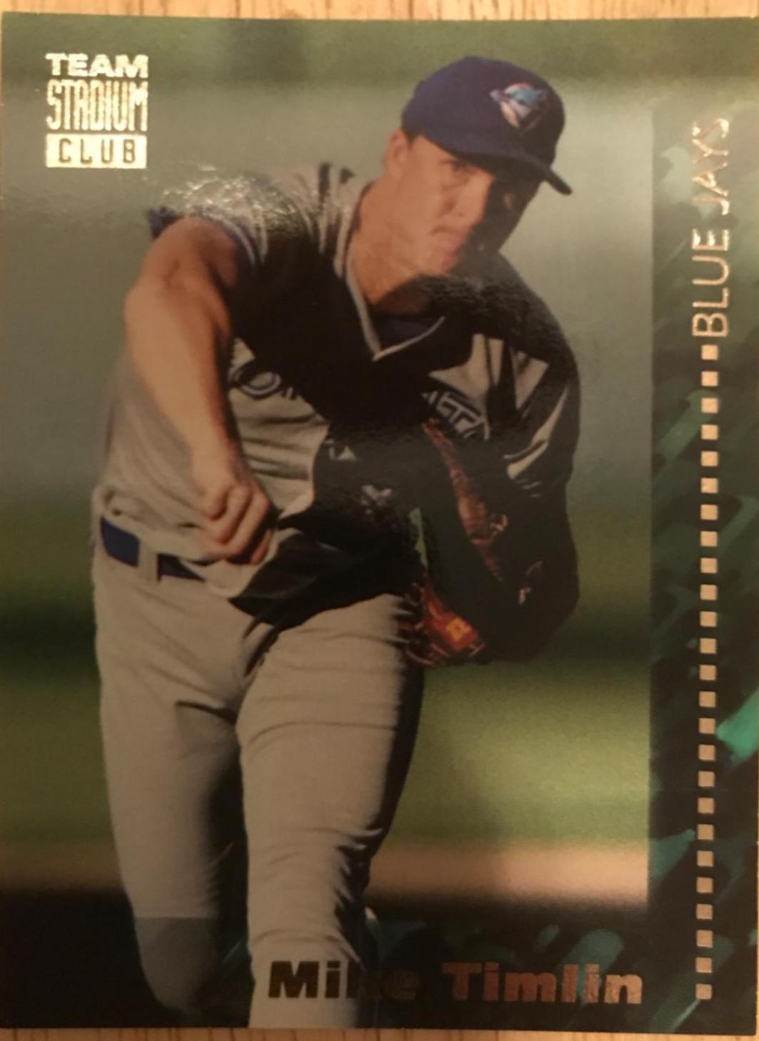 Mike Timlin #180 Baseball Cards 1994 Stadium Club Team Series