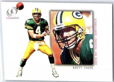 Brett Favre #81 Football Cards 2001 Fleer Legacy