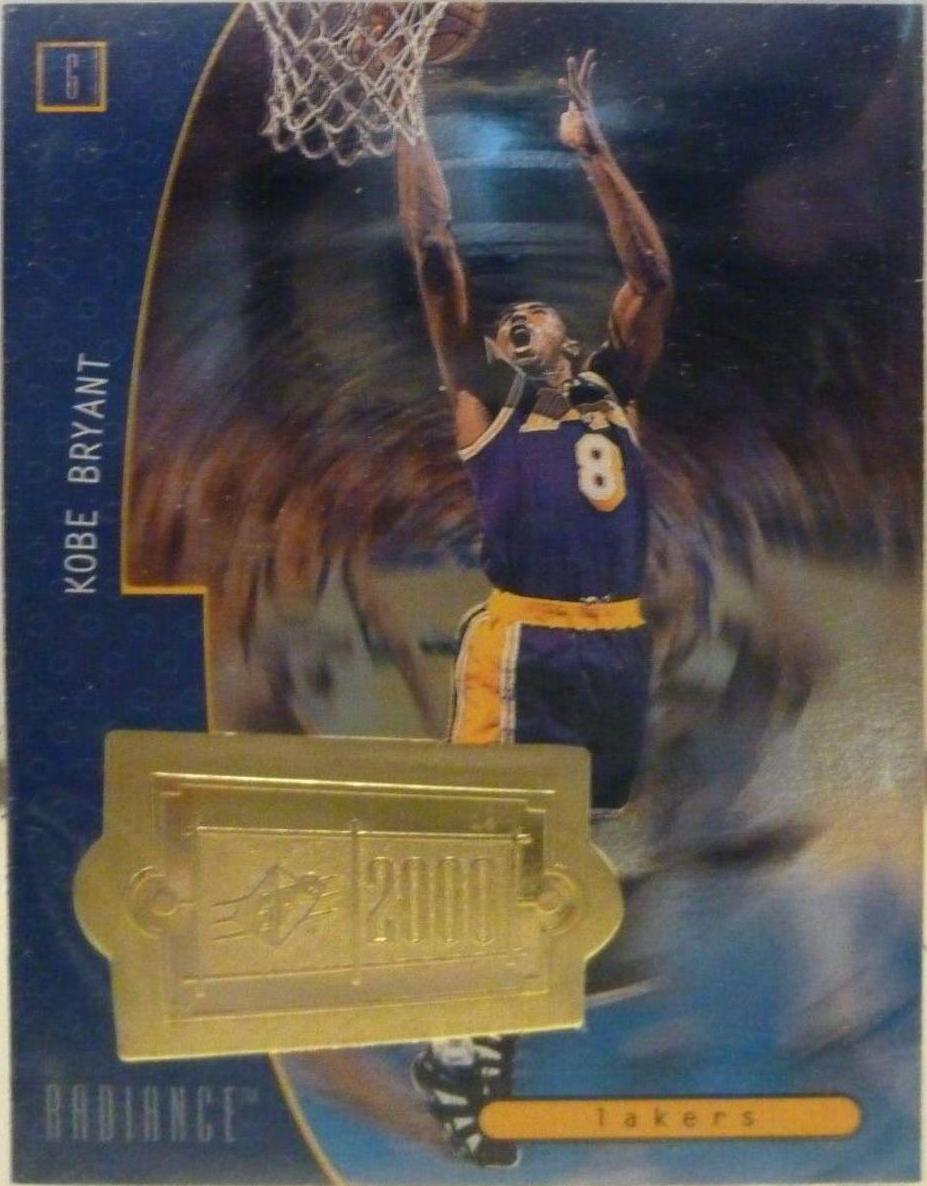 Kobe Bryant #151 Basketball Cards 1998 Spx Finite Radiance