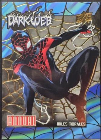 Miles Morales #DW-17 Marvel 2023 Upper Deck Annual Dark Web