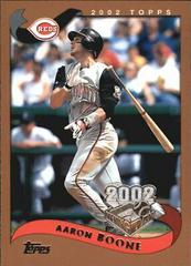 Aaron Boone #67 Baseball Cards 2002 Topps Opening Day Prices